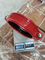 Ensemble de raccords de tuyauterie rainurés pour la lutte contre l'incendie, comprenant des raccords, des té, des coudes, des réducteurs, fabriqués en fonte ductile durable