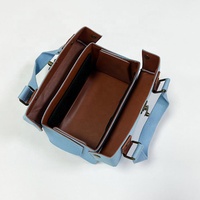 Sac de maquillage portable en cuir PU avec plateaux magnétiques, support OEM/ODM, pour voyages et organisation de cosmétiques en vacances