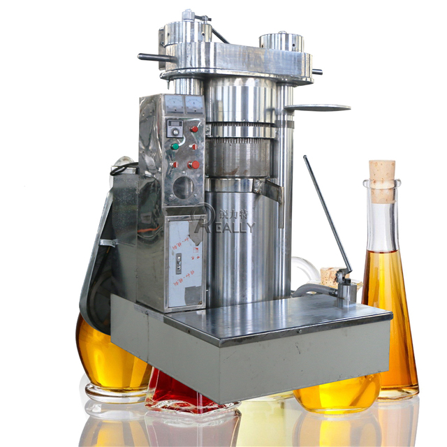 High Efficiency Sesame Hydraulic Oil Press Oil Extractor Machine Cold Press Olive Oil Making Machine