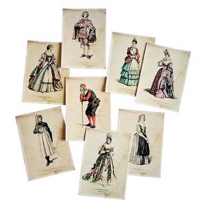 16 pz/pacco carte di nozze retrò animali regalo biglietto di <span class=keywords><strong>auguri</strong></span> per la festa del nuovo anno di <span class=keywords><strong>natale</strong></span> cartolina d'invito Vintage cartolina - Product Image 4