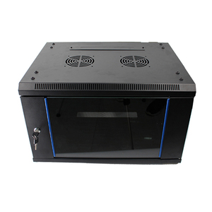 Flach Verpackter Netzwerkschrank <span class=keywords><strong>Toten</strong></span>-Typ 4U 6U 9U 12U Indoor Wandmontierter Einzel-Sektion Rack-Gehäuse mit Klarem Acryl-Fenster - Product Image 4