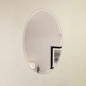 <span class=keywords><strong>Miroir</strong></span> mural 3d long décoratif en aluminium et argent, formes polies de sécurité, pour <span class=keywords><strong>miroir</strong></span> d'hôtel, livraison gratuite - Product Image 4