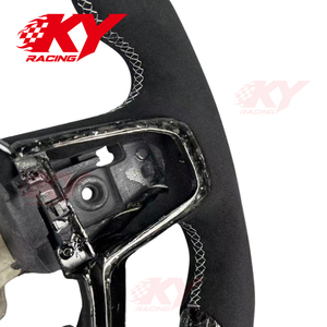 Accesorios para Automóviles, Volante de Fibra de Carbono Forjado Personalizado para Dodge Ram 1500 TRX RHO 2500 3500 4500 5500 2018-2027, con Calefacción - Product Image 3