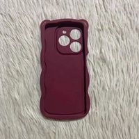 Pour Samsung A04E A05S A12 étui de téléphone à vague douce de luxe pour TECNO POP8 CAMON18PRIMER TPU belles oreilles couverture de téléphone