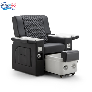 Sillón de Pedicura Moderno y Lujoso para Salones de Uñas, el Mejor Sillón Profesional para Manicura, Masaje y Spa de Pies con Respaldo Reclinable - Product Image 1