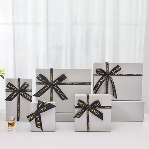 Hộp Quà Tặng Thắt Nơ Giấy Tùy Chỉnh Hộp Quà Tặng Kiểu Ruy Băng Nơ Chấp Nhận Nhiều Phong Cách - Product Image 6