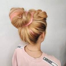 Perruque de postiche rose 20579324 Accessoires de coiffure - Product Image 1