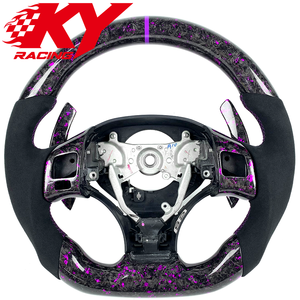 Volante Deportivo Personalizado de Fibra de Carbono Forjada con Revestimiento de Gamuza para Lexus IS250 IS300 IS350 2006-2011, Compatible con RCF LC IS GS NX - Product Image 1