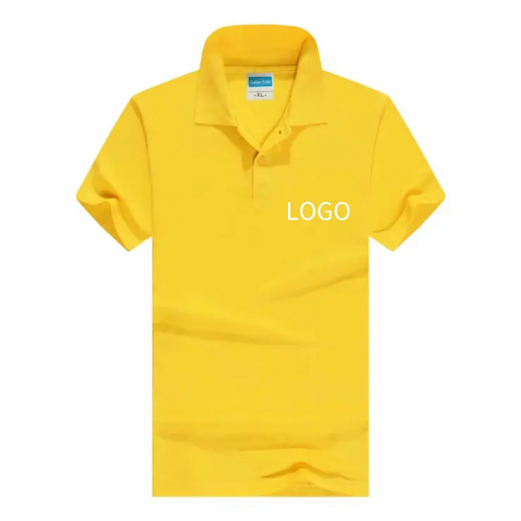 Wholesale Custom Embroidery Logo Golf T Shirt For Men Business Quick Dry Plain Polo Tshirts