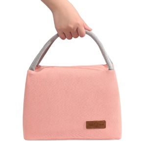 Customized <strong>Stylish</strong> Cooler <strong>Lunch</strong> Box Portable Insulated Canvas <strong>Lunch</strong> <strong>Bag</strong> Thermal Food Picnic <strong>Bags</strong> <strong>for</strong> Women and Kids - Product Image 1