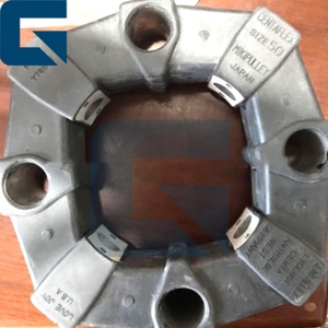 Raccord de couplage 778322 Taille 8 et 16, Couplage en caoutchouc et plastique pour excavatrice 778322 - Product Image 1