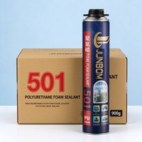 Mousse expansive en polyuréthane JUNBOM 501, isolation phonique pour trous, fissures et espaces creux dans les bâtiments, fournisseur OEM.