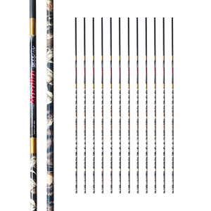 Flèches en fibre de carbone pure Reegox, best-seller, rectitude 0.001/0.003/0.006, ID 3.2mm/4.2mm/6.2mm, tige camouflage, acier pour tir à l'<span class=keywords><strong>arc</strong></span> - Product Image 1