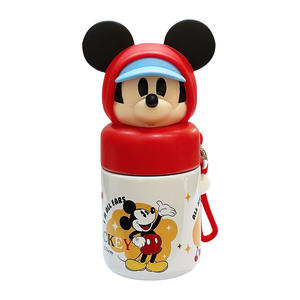 Botella de agua aislada para niños Tom y Jerry, 350 ml, portátil para la escuela y el jardín de infantes, vaso de acero inoxidable - Product Image 5