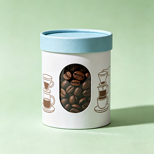 Tube en papier écologique personnalisé pour emballage de café, qualité alimentaire, recyclable pour le thé et les grains de café - Product Image 3