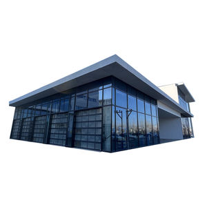 Estructura <span class=keywords><strong>de</strong></span> acero ligero Garaje doméstico doble Cobertizo <span class=keywords><strong>de</strong></span> estacionamiento Estructura <span class=keywords><strong>de</strong></span> acero Cocheras en venta - Product Image 2