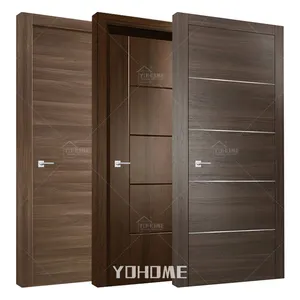 Puertas lujosas de madera plywood door designs photos unfinished solid wood doors solid wood door from walnut shells