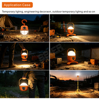 Lampe de travail LED rechargeable haute luminosité 20W, étanche IP65, avec 3 ans de garantie CE ROHS