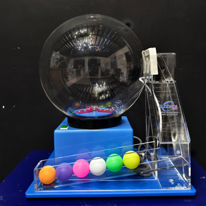 Macchina per Lotteria ad Aria Portatile Semi-Automatica a Gettoni con Garanzia di 1 Anno <span class=keywords><strong>Gioco</strong></span> Vincente per Casa o Viaggio - Product Image 2