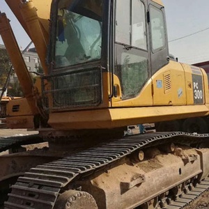 Excavatrice Komatsu PC300-7 d'occasion, état impeccable, moteur, boîte de vitesses, pompe à engrenages, roulement, PLC, godet de 1,4 m, poids opérationnel de 30 tonnes - Product Image 2