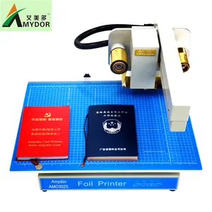 A4 diary, book cover, automatic Amydor 3025 foil stamping printer hot sale AMD3025 digital gold foil printing machine