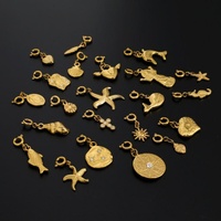 Lincy mignon étanche en acier inoxydable Bikinis pendentif coeur pièce bricolage fermoir à ressort breloques pour Bracelet personnalisé fabrication de colliers