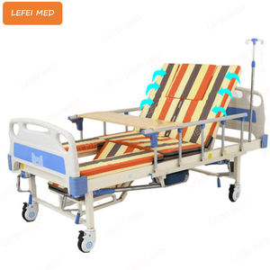 Cama de enfermería redonda para el hogar, cama médica de tres manivelas, 3403K - Product Image 6