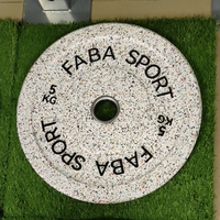 Équipement de fitness en gros : Plaques de poids en caoutchouc pour la compétition, diamètre 450 mm, logo personnalisé disponible