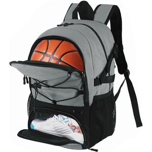 Échantillon gratuit Grand sac de sport pour le basketball, le football, le volleyball et la natation avec un porte-ballon séparé et un compartiment à chaussures - Product Image 1