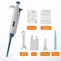 0.1 Sampai 10Ml Saluran Tunggal Pipet Elektronik Sterilisasi Otomatis 50 Ultransfer