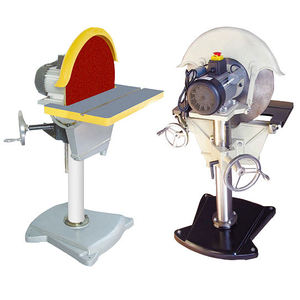 Ponceuse à bande verticale portable avec grande table, ponceuse à bande abrasive pour le polissage du bois, machine de polissage des métaux - Product Image 2