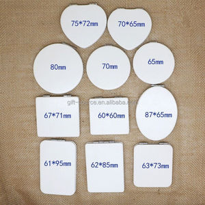 Custom Logo Korean Folding Magnifying Compact PU Leather <strong>Mirror</strong> Frame Aluminium <strong>Square</strong> Portable Mini Small Pocket Makeup <strong>Mirror</strong> - Product Image 6