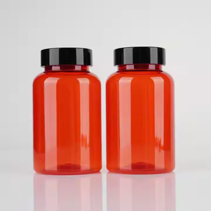Envase de Plástico PET de 300 ml, Modelo de Lujo para Píldoras, Grado Médico, Acabado Brillante, Impresión Serigrafiada, Tapa de Rosca Cuadrada, para Suplementos Nutricionales - Product Image 5