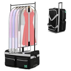 Muestra Gratuita de Bolsa de Viaje Impermeable con Ruedas para Niños, Bolsa de Baile para Competencia de Ballet con Perchero - Product Image 2