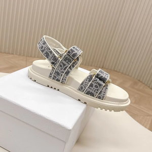 Sandalias de Plataforma con Diseño de Gancho y Correa Mágica para Mujer, de Lujo, con Punta Abierta, Planas, Antideslizantes, Cómodas, en Colores de Primavera-Verano 2025 - Product Image 5