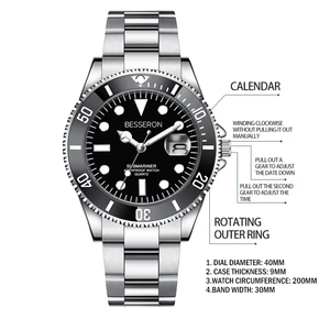 Wholesale <b>Men's</b> Quartz <b>Watch</b> China Manufacturers Custom Logo Stainless Steel <b>Watch</b> for <b>man</b> <b>Waterproof</b> Sport <b>Watch</b> - Product Image 2