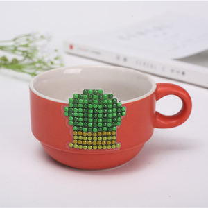 High Quality DIY <b>Kids</b> Diamond Painting Stickers Green Plant Cactus <b>Kids</b> Diamond Painting Stickers <b>Crafts</b> Kit 5D Painting Sticker - Product Image 4