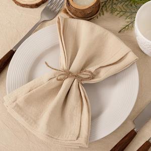 Servilletas Tejidas de Algodón Puro Ecológicas de 40*40cm, Color Verde Oliva, Decoración de Mesa para Pascua y Primavera, para Eventos en el Hogar, Lavables - Product Image 6