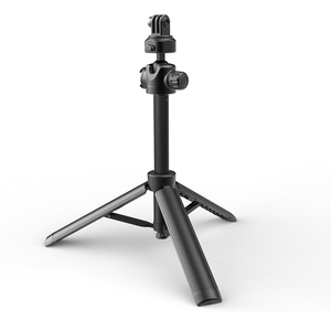 Mini trépied perche à selfie avec tige extensible et poignée, portable en ABS et aluminium pour webcam, smartphone, caméra de vlog - Product Image 3