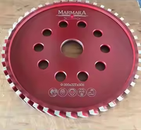 300mm 350mm 400mm CNC cercle segmenté roue diamond rainure roue pour rainurage diamant fraisage roue pour granit marbre
