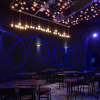 Câble à fibres optiques à éclairage latéral de grand diamètre 12 mm 14 mm, étanche, lumière ambiante linéaire pour piscine, éclairage de restaurant