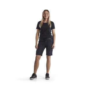 BLAKLADER - 714918458699C50 Women's Service <b>shorts</b> <b>stretch</b> Dark navy/Black - EAN 7330509535530 <b>WORK</b> TROUSERS <b>WORK</b> <b>SHORTS</b> - Product Image 3