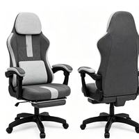 Chaise de jeu pour ordinateur réglable en hauteur, abordable, ergonomique, nouvelle chaise de jeu pour joueurs avec repose-pieds