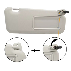 Pare-soleil côté conducteur et passager avec lumière et miroir sans <span class=keywords><strong>toit</strong></span> <span class=keywords><strong>ouvrant</strong></span> Compatible avec Mazda 3 2010-2013 - Product Image 2