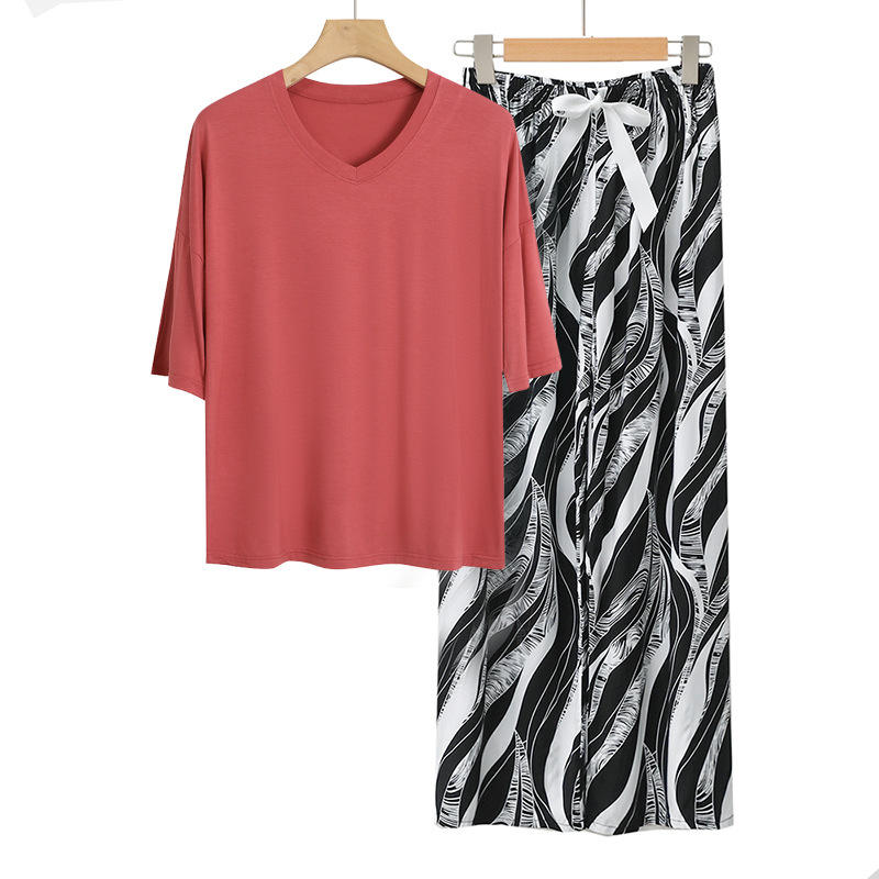 Rayas irregulares de color rojo ladrillo