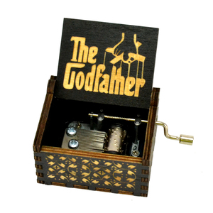 Tùy Chỉnh Chúa Thiết Kế Nhẫn Cắt Laser Hand Crank Âm Nhạc Hộp Âm Thanh Đẹp Mini Thủ Công Mỹ Nghệ Trang Trí Nội Thất - Product Image 2