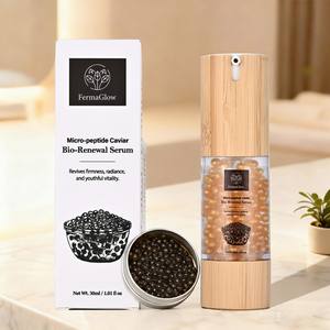 Suero Facial Rejuvenecedor para Piel Madura con Caviar Negro Fermentado, Multi-Péptidos y Niacinamida, Antienvejecimiento y Eliminación de Arrugas - Product Image 1