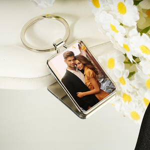 Llavero Metálico para Sublimación de Fotos por Transferencia de Calor Uionen, Anillo para Llaves Personalizable - Product Image 3