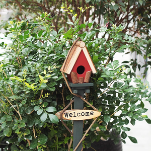 Casetta per Uccelli in Legno di Paulownia Naturale Non Trattato per Esterni OEM e ODM - Product Image 4