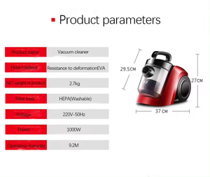مكناسة كهربائية جديدة بقوة شفط عالية للمنزل، صغيرة الحجم محمولة عالية الأداء للاستخدام الجاف والرطب - Product Image 4